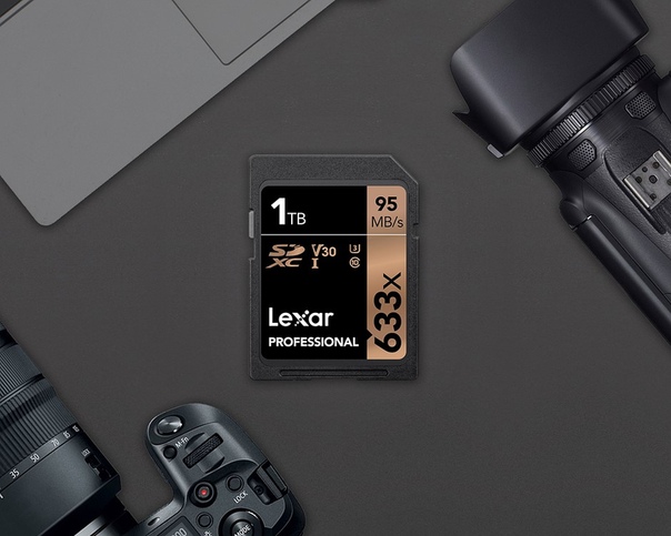 Lexar выпустила на рынок первую карту памяти объёмом 1 ТБ