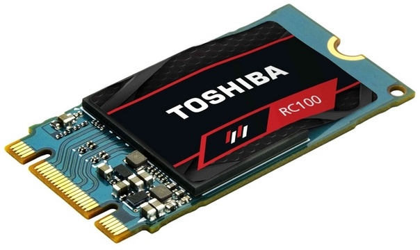 Toshiba представила бюджетные SSD формата M.2 стоимостью от от €50 до €130