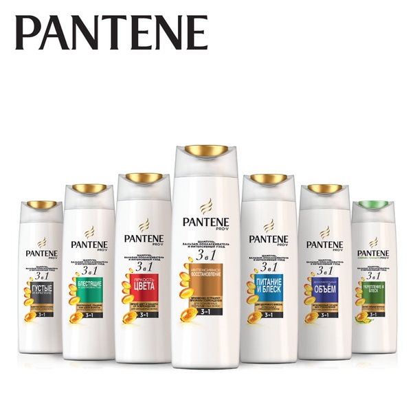 Новый Pantene 3 в 1 - идеальное сочетание очищения, питания и ухода! Его уникальная формула содержит легендарный провитамин B5, антиоксиданты и питательные липиды для здорового вида и блеска волос.