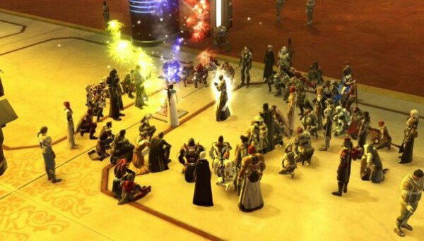 Игроки Star Wars: The Old Republic собрались на Альдераане, почтить память Кэрри Фишер.