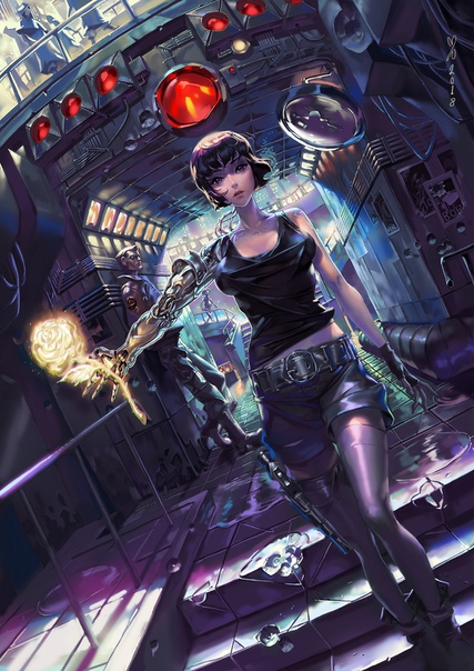 Ghost in the shell by #minwookim
