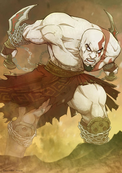 Kratos by #DanuskoC