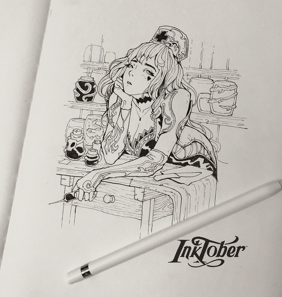 Inktober 2018 by #DaoLeTrong