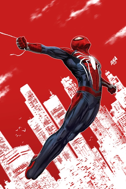 Spider-Man PS4 by #DavidNakayama