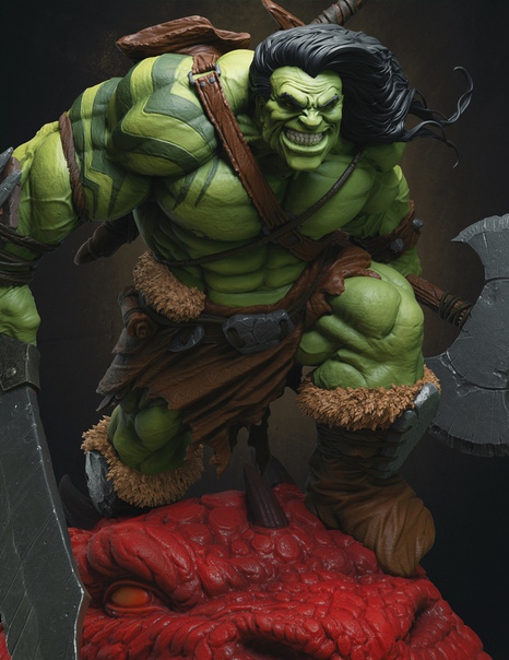 Skaar son of Hulk  by #MiguelHernandezUrbina