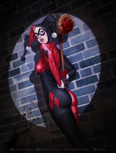 Harley Quinn by #KrystopherDecker