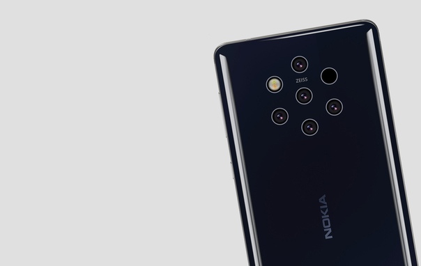 Опубликованы официальные рендеры «семиглазого» смартфона Nokia 9 PureView