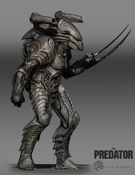 The Predator (2018)- Predator Killer Sketches by #KyleBrown