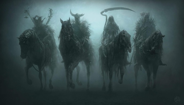 4 Horsemen of the Apocalypse by #DavidMasson